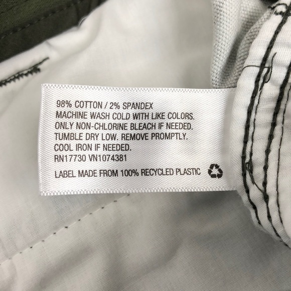 Goodfellow Green Palm Leaf Print Cargo Shorts, 42 - Picture 6 of 8